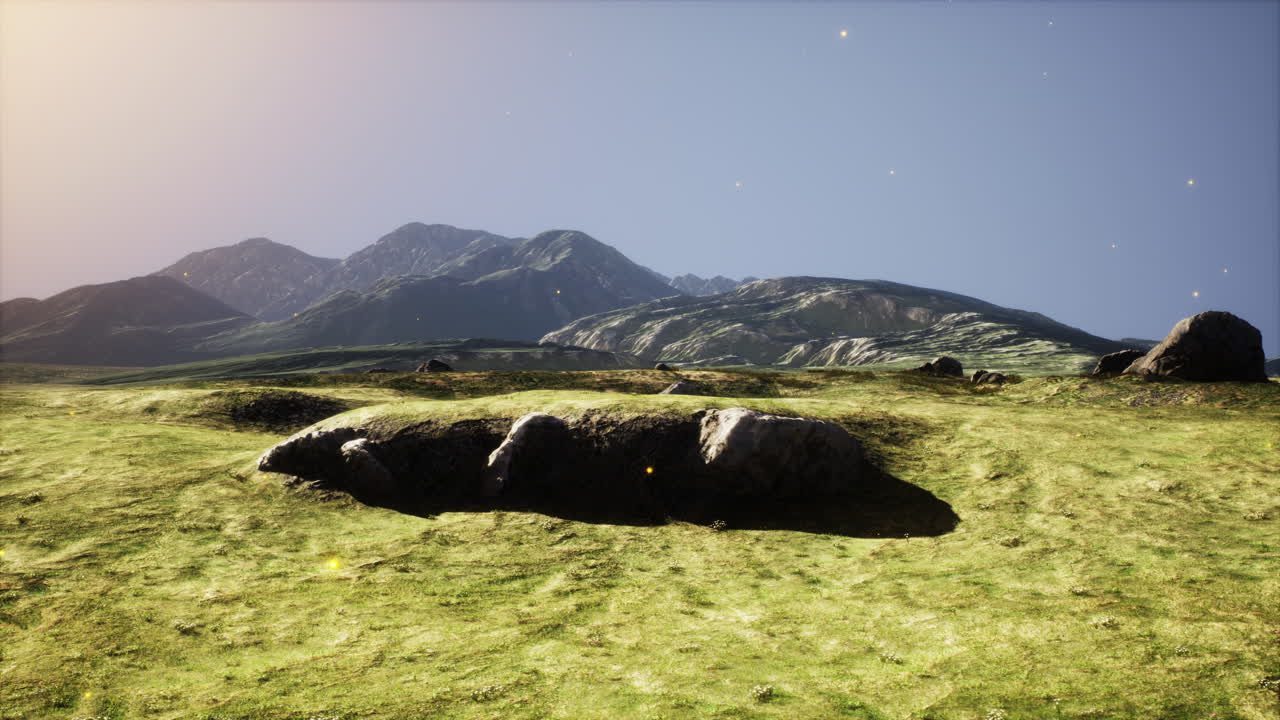 카르파티아 의 아름다운 산지 풍경