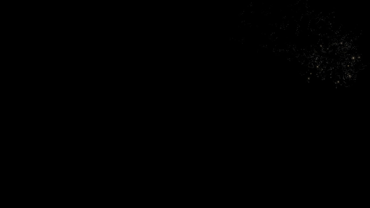 partículas de brillo dorado abstractas que vuelan de izquierda a derecha con elemento alfa mate hermoso brillo fluido movimiento suave animación adentro hacia afuera polvo de estrellas estimulación de partículas 3d resplandor viento realista