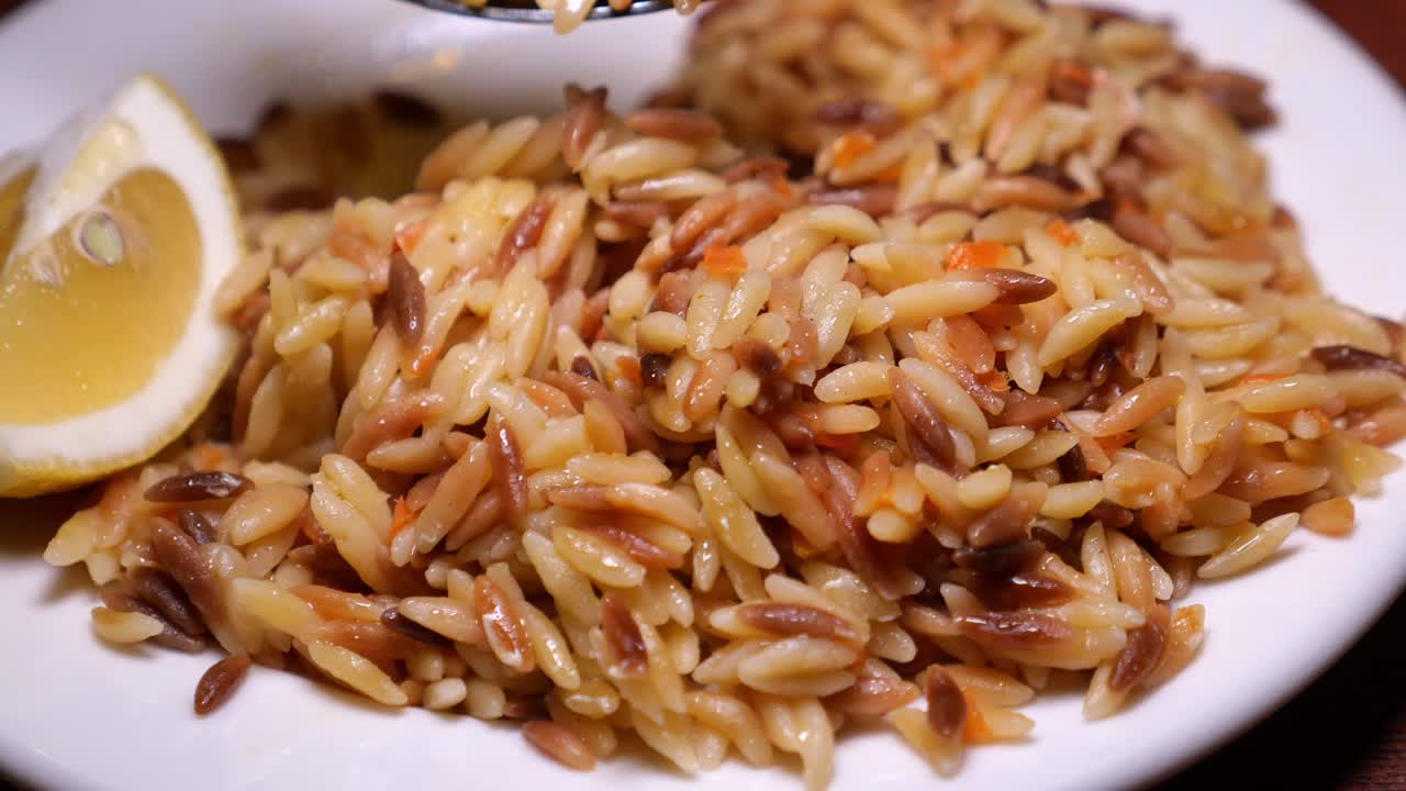 Orzo Pilaf with Lemon