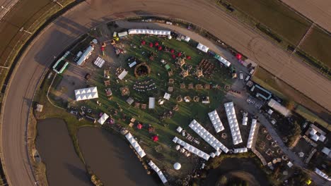 Festival-Gastronómico-En-El-Hipódromo-De-Palermo-En-La-Ciudad-De-Buenos-Aires,-Argentina