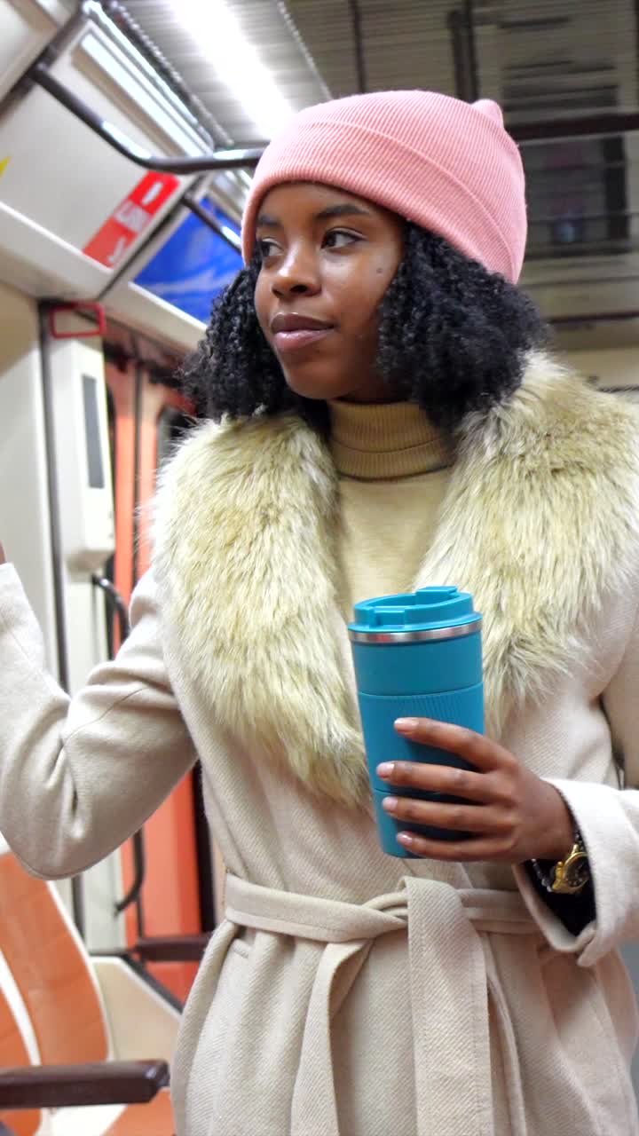 Woman on the Subway