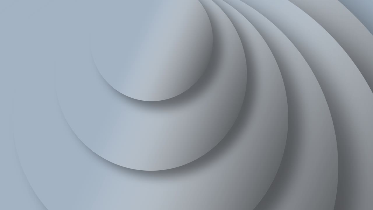 Circular pattern with downwards motion