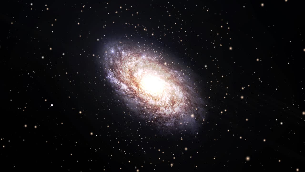 Wide shot of NGC 4414, a stunning spiral galaxy in the constellation Coma Berenices, showcases swirling arms of stars, dust, and gas, revealing the beauty of the cosmos.