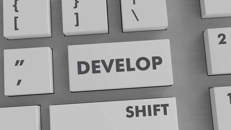 DEVELOP BUTTON PRESSING ON KEYBOARD