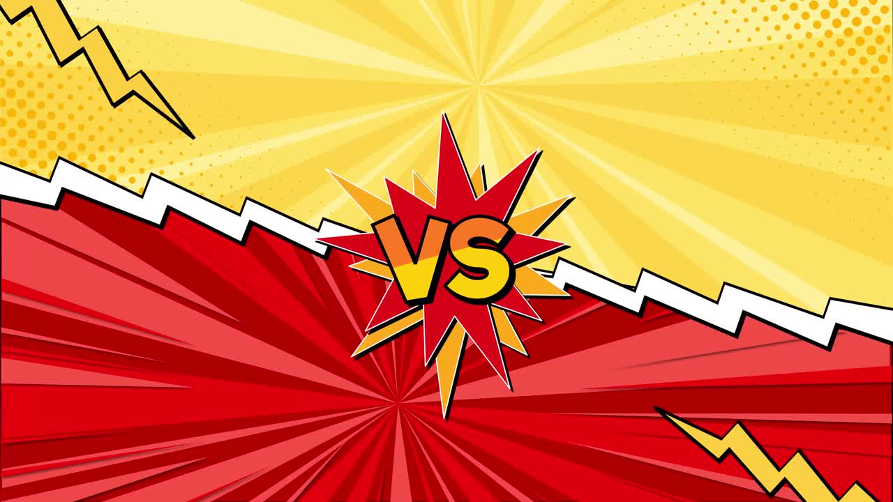 역동적인 만화 스타일 대 애니메이션 시스