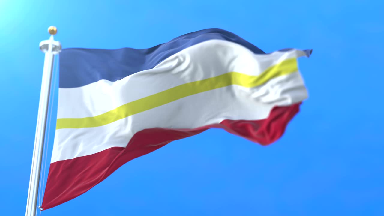 독일 메클렌부르크-포포메르나 지방의 국기.