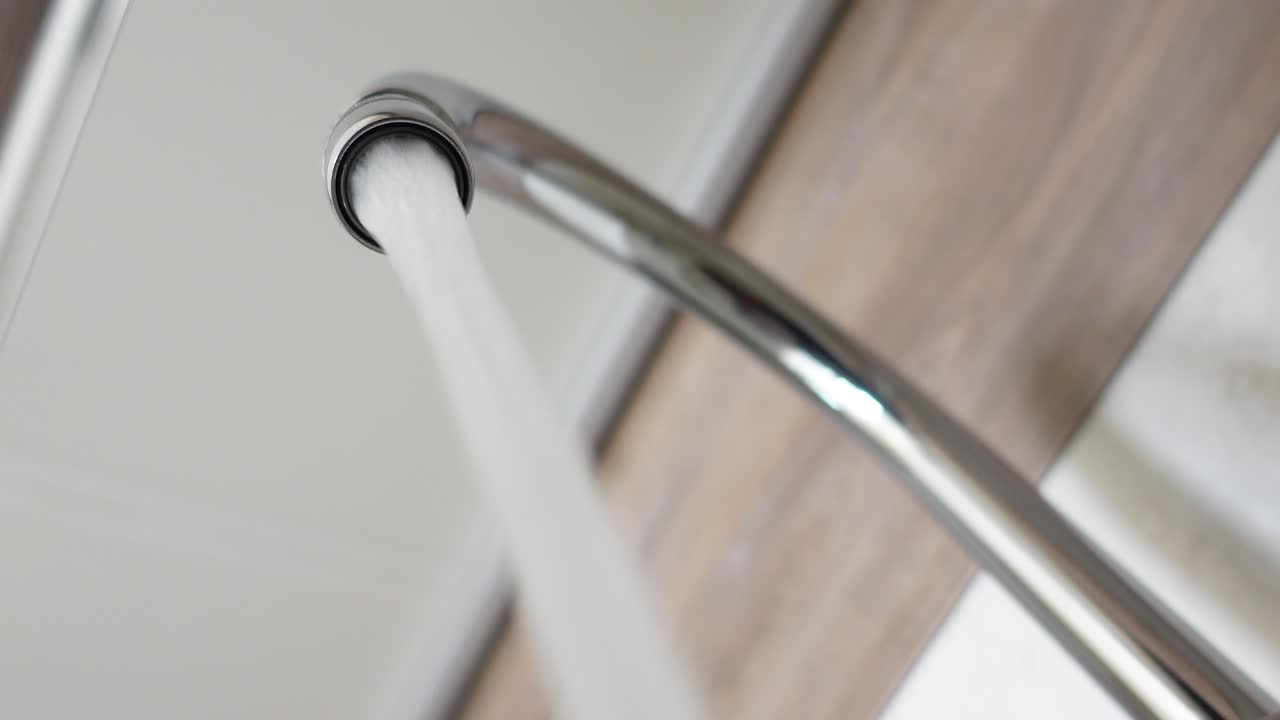 Water Tap with Flowing Water