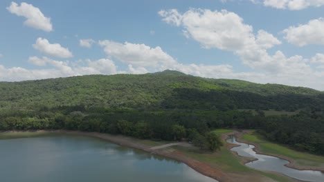 Aerial-panoramic-view-of-Aniana-Vargas-National-Park-in-Dominican-Republic