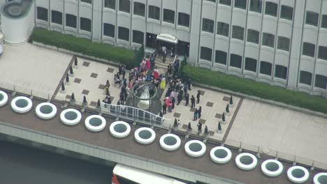 still aerial view japanese wedding