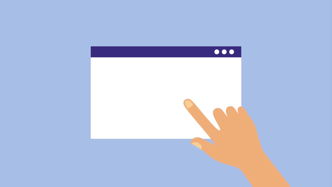 animación de compras en línea