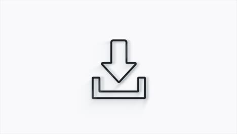 descargar icono 3d aislado en fondo blanco.