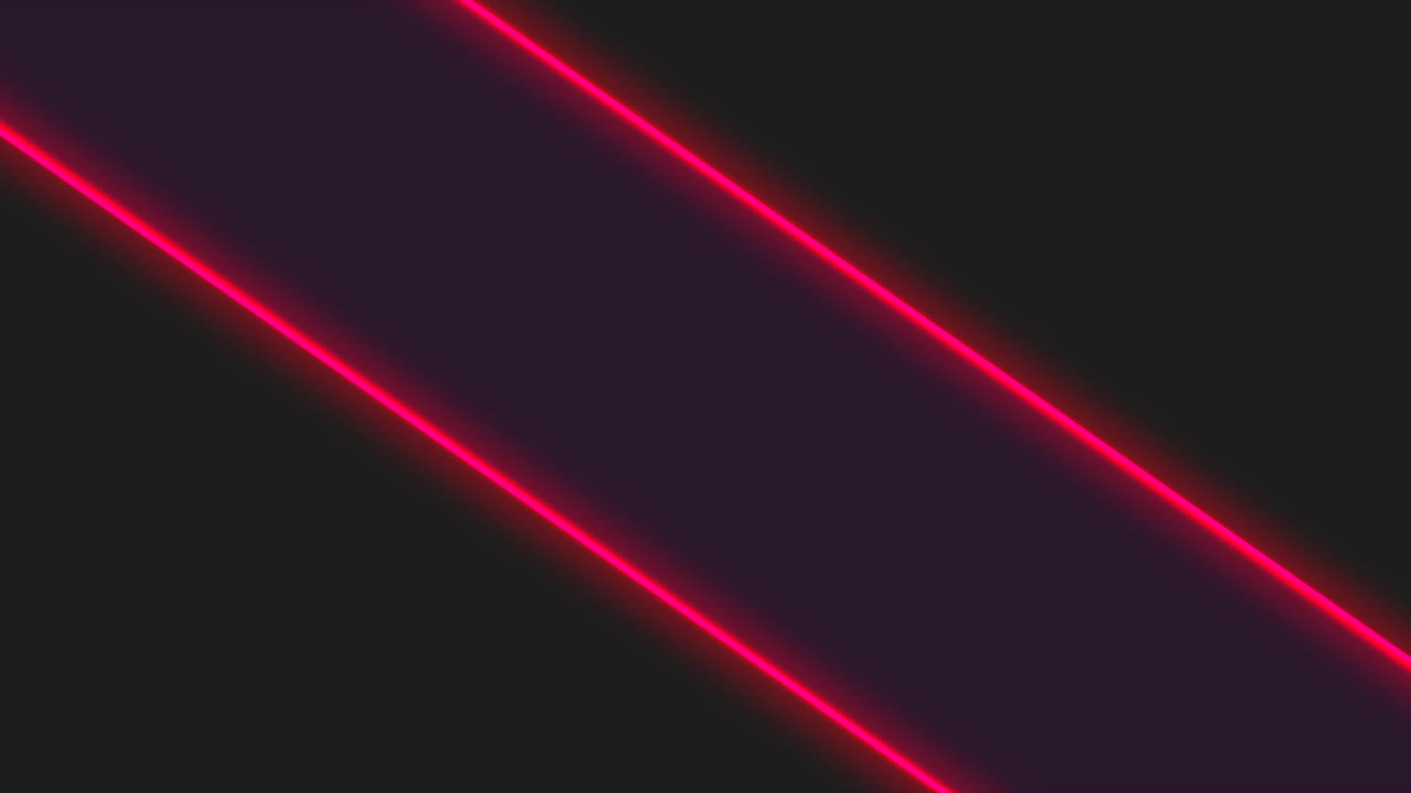 líneas rojas de neón sobre degradado azul