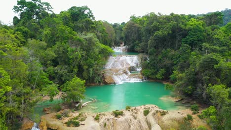 revelación aérea de cascadas roberto barrios cascadas en méxico, escena tropical