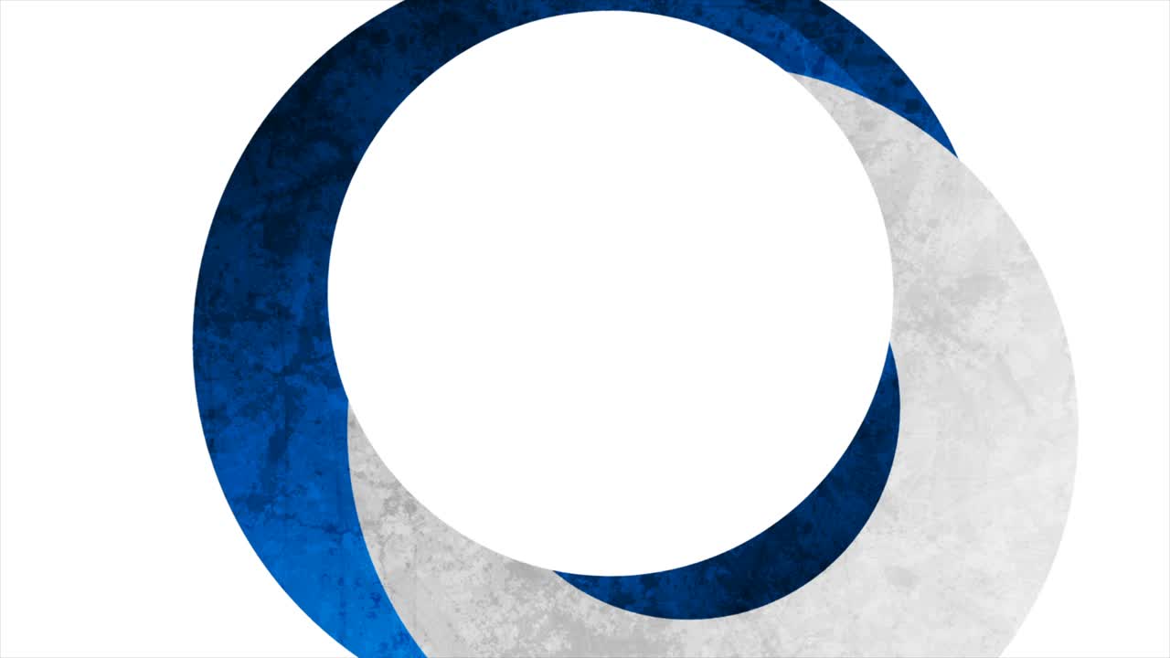 그런지 레트로 테크 추상적인 미니멀 모션 배경과 원