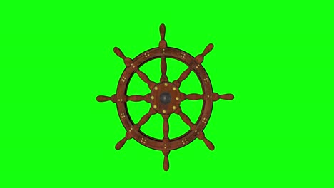 8-animations-nautical-wood-ship-wheel-green-screen