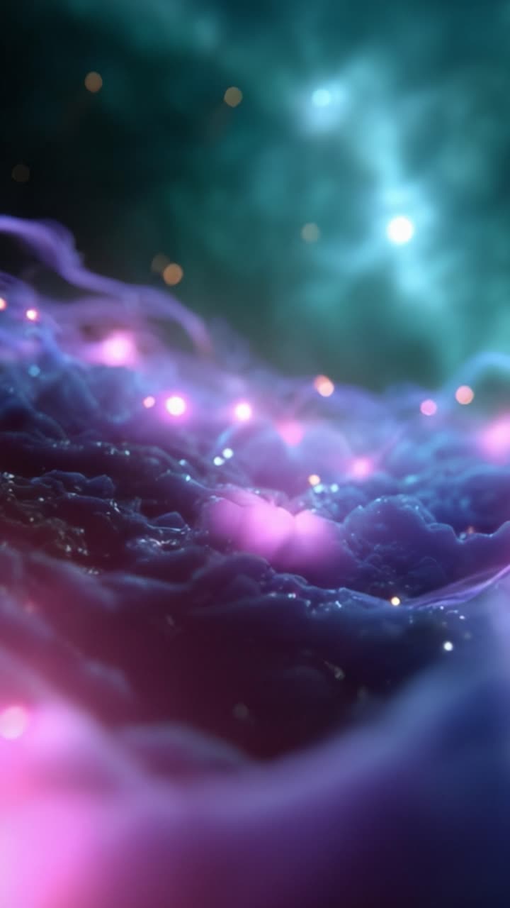 Pemandangan Kosmik yang Memukau: Perjalanan Melalui Awan Ethereal dan Bintang Berkilauan yang Menerangi Luasnya Alam Semesta dalam Detail Megah