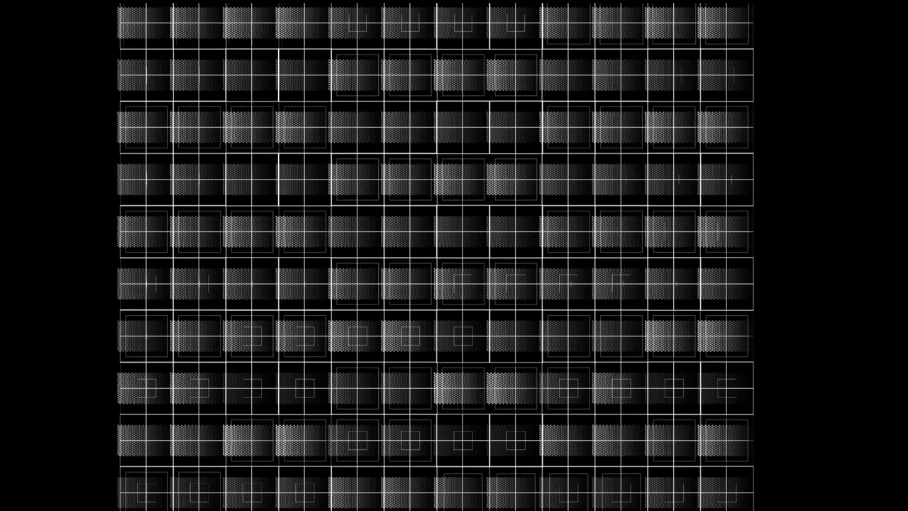 Abstract Digital Glitch Grid Pattern Flickering