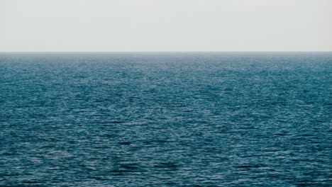 view of beautiful blue ocean during a sunny day