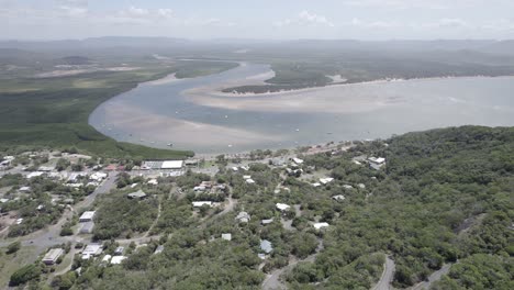 Esfuerzo-Río-Y-Cooktown-En-La-Península-De-Cape-York-En-El-Extremo-Norte-De-Queensland,-Australia