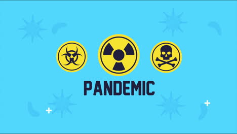 pandemic caution signals video animated