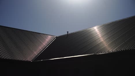 timelapse del techo de una casa