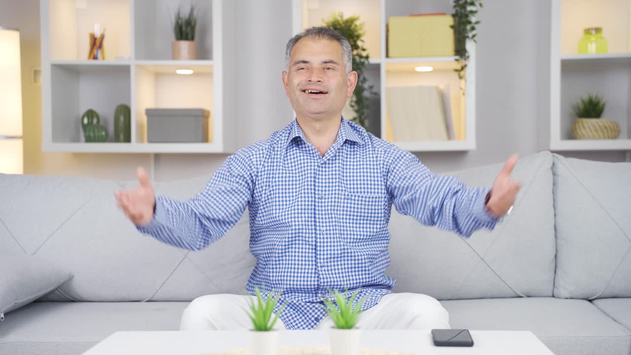 The man who doesn't feel well.