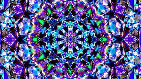 abstract kaleidoscopic pattern