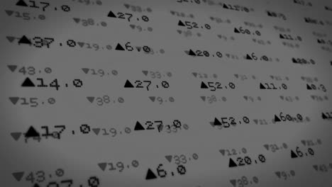 Series of coded numbers