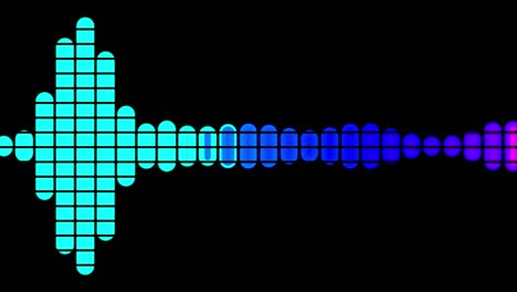 audio spectrum level meter guideline motion graphics