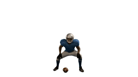 American-football-player-in-attack-stance-