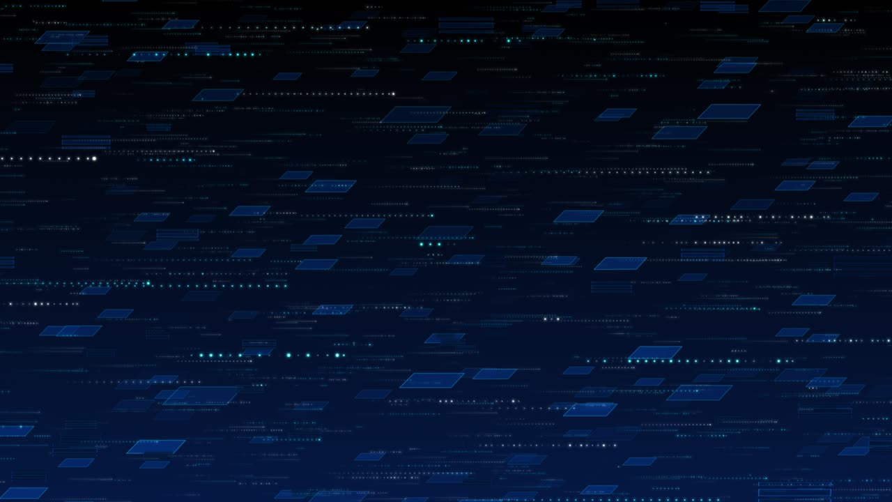 Tecnologia di flusso di informazioni digitali ad alta velocità, linee tecnologiche futuristiche luminose e dinamiche.