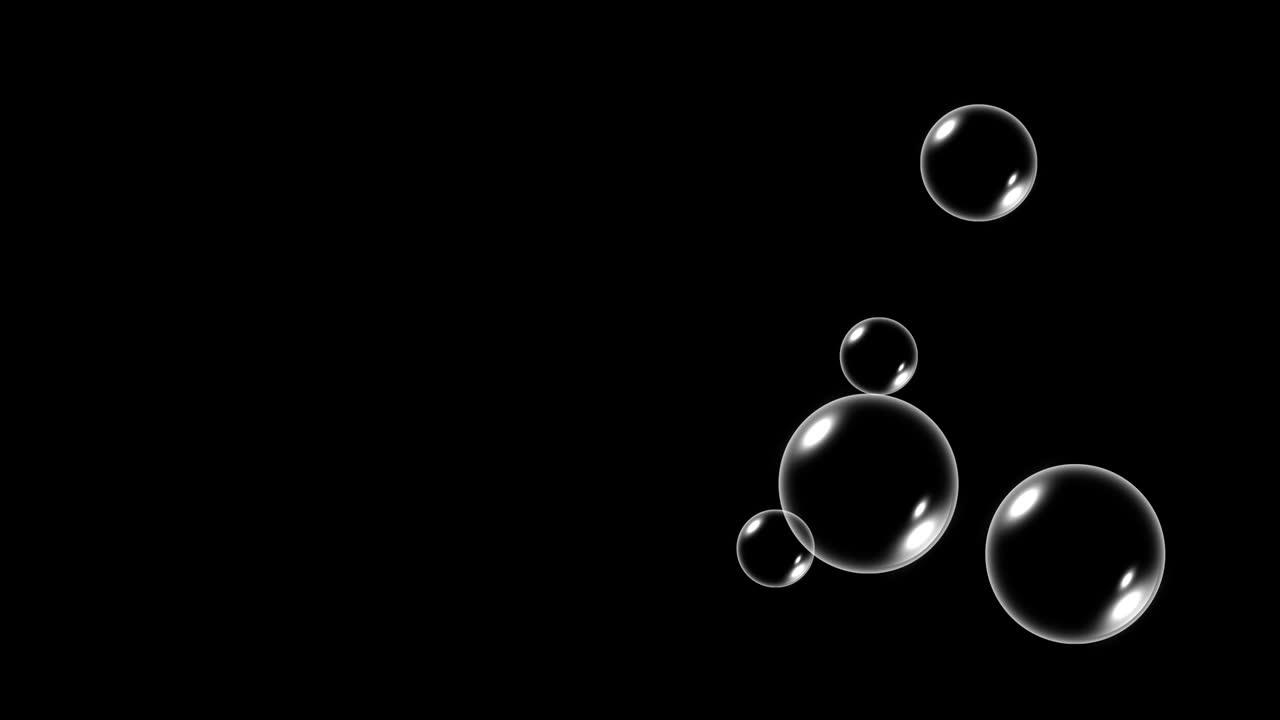 burbujas de jabón voladoras. burbuja de jabón realista, deslumbramiento. polvo, jabón, detergente.