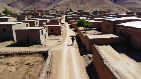 rural village in a mountainous region
