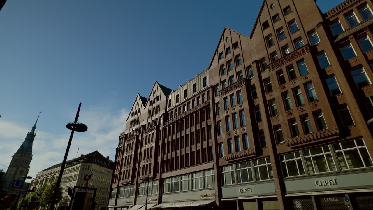 Cityscape with Buildings and Tower