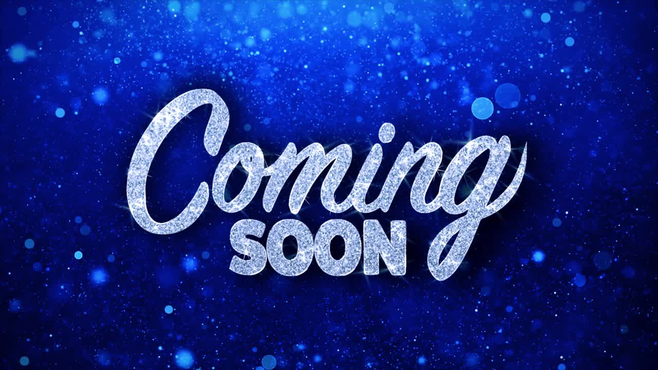 Coming Soon Graphic Design