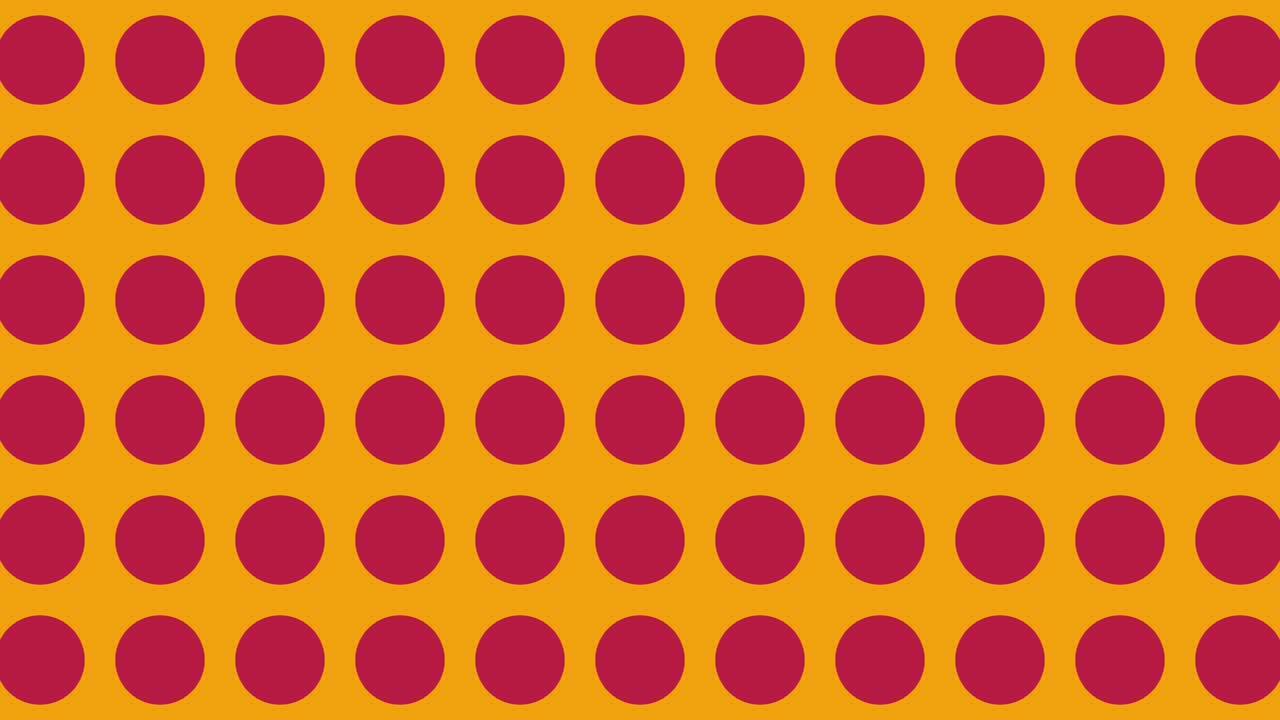 추상적인 동적 패턴의 다채로운 기하학적 모양. 사각형 요소와 평평한 디자인의 모션 그래픽 배경