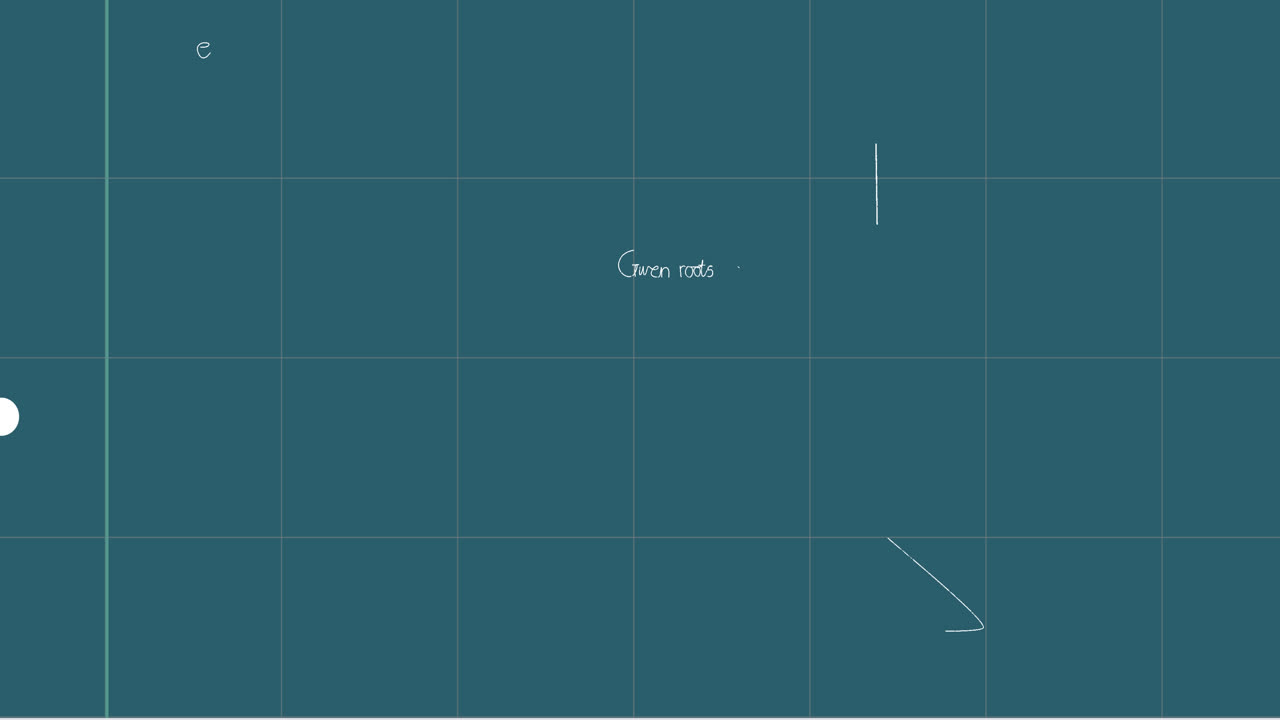 animación de equipos geométricos y icono de paleta de colores contra ecuaciones matemáticas.