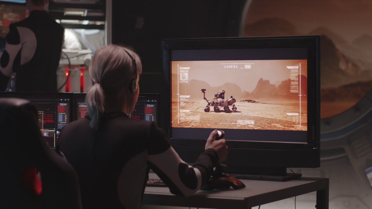 Mars Rover Control Room