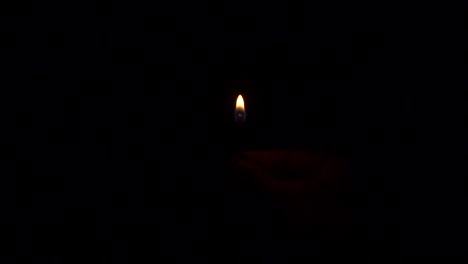 match igniting in slow motion