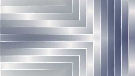 plantilla abstracta fondo de metal plateado geométrico. blanco y gris abstracto textura de concepto moderno. gráficos de movimiento bucle sin costuras.