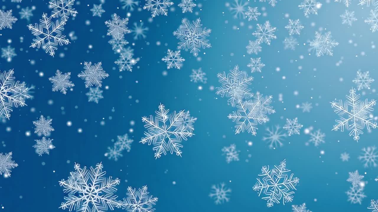 fondo de copos de nieve