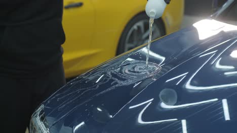 professional car detailing – washing, ceramic coating, and interior cleaning