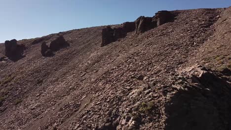 Majestic-view-over-dry-landscape-in-Patagonia,-South-America