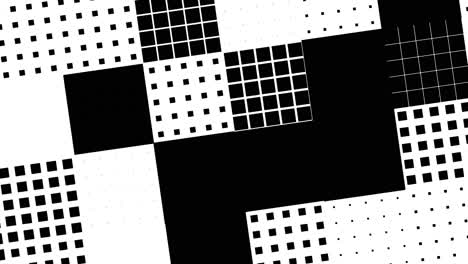 checkerboard pattern with black and white squares arranged in grid