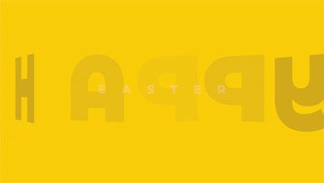 Felices-Pascuas,-Fondo-Amarillo-Vibrante-Con-Letras-Negras-Estilizadas