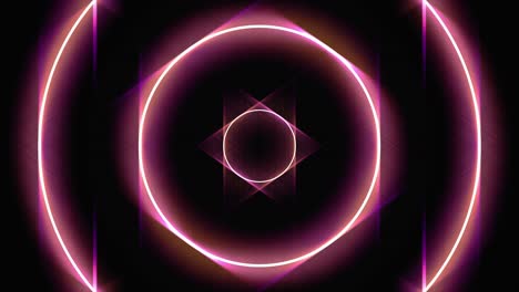 patrón geométrico abstracto rosa y púrpura