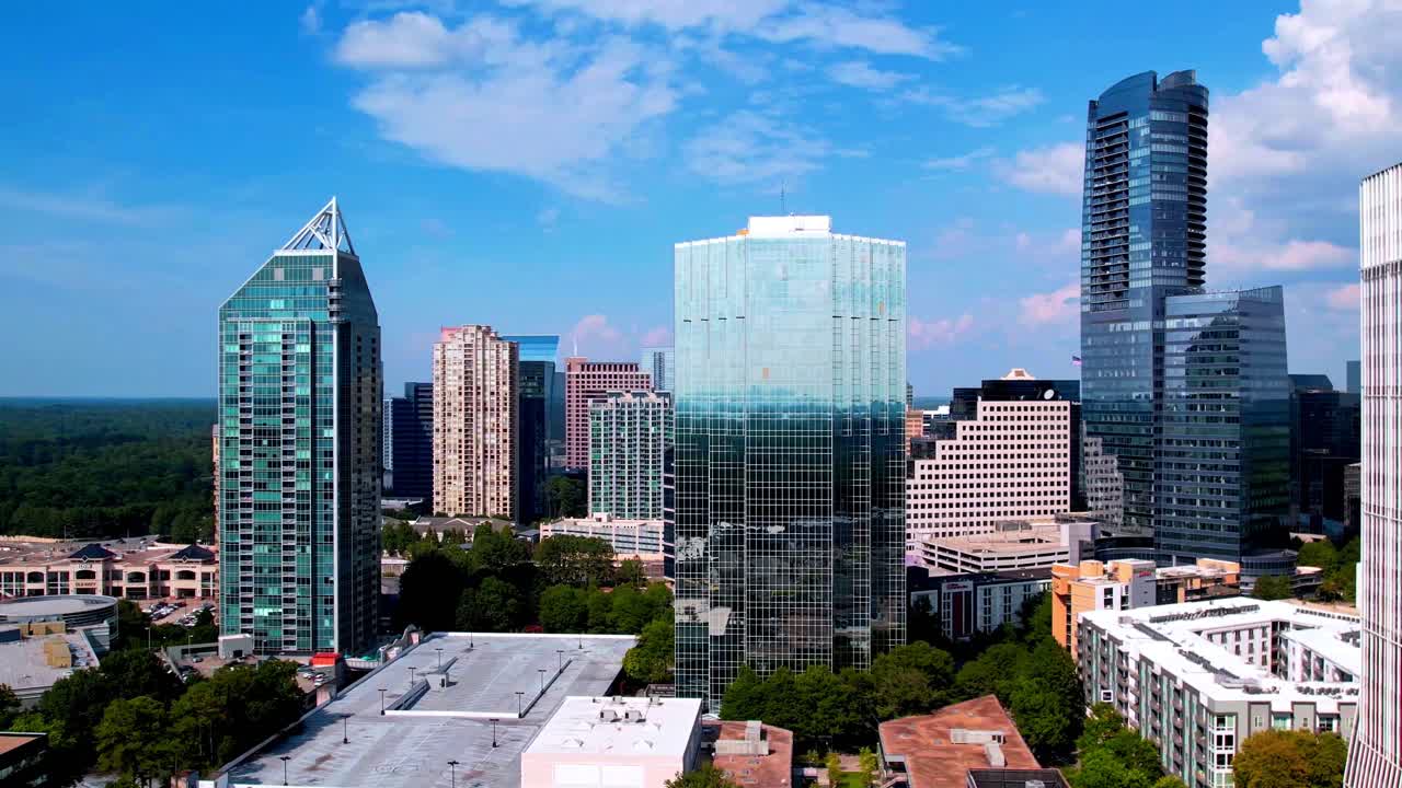 Atlanta Buckhead skyline with Tower Place and Sovereign