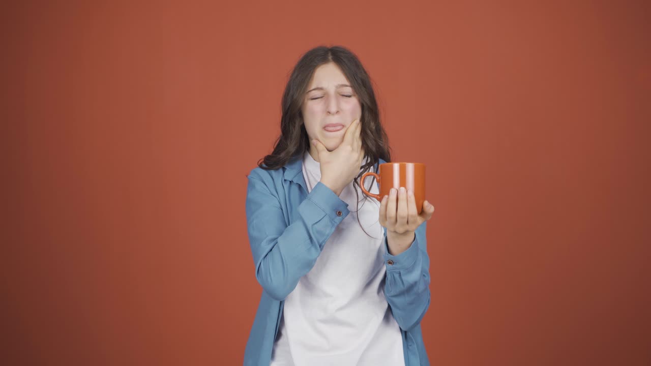 sensibilidad al calor en el diente.