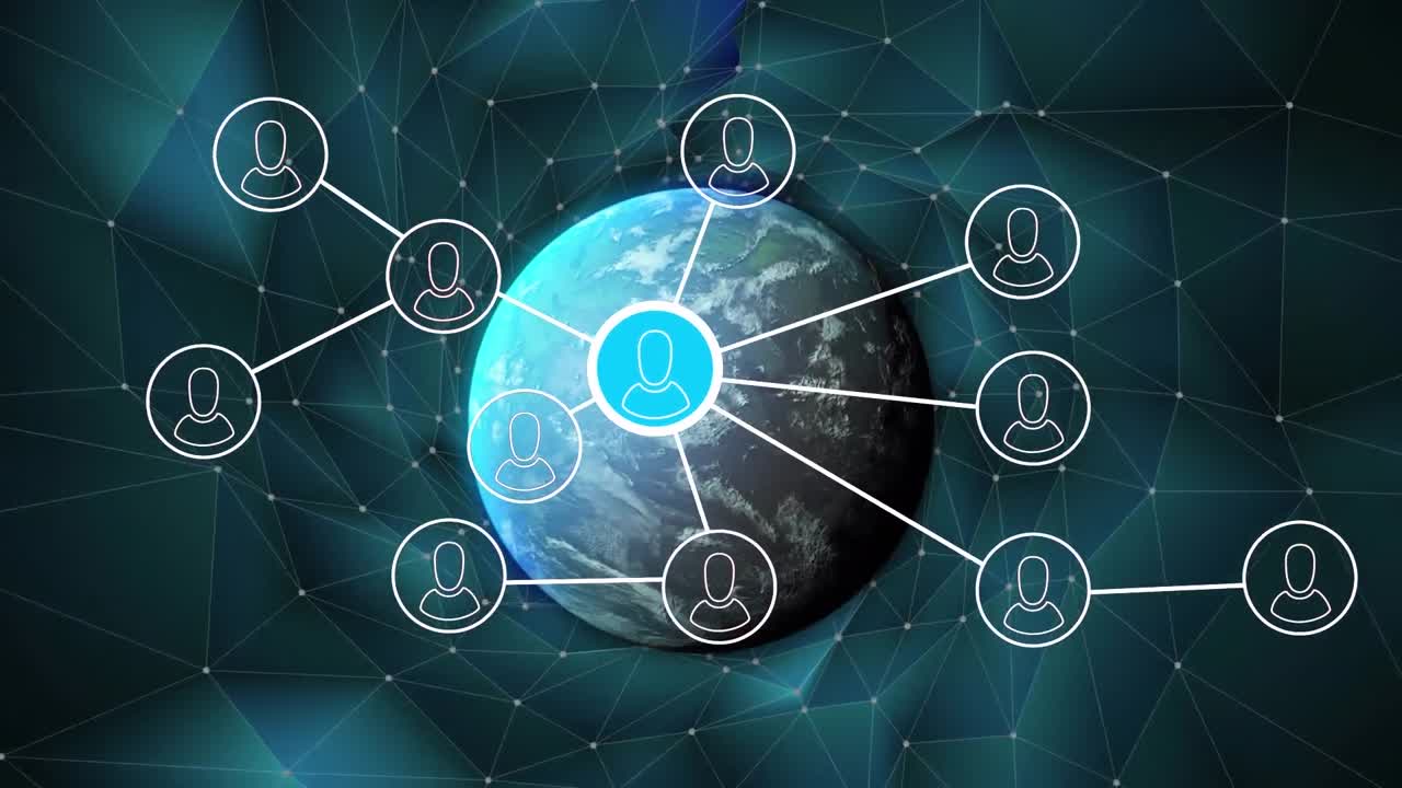 전 세계에 걸친 연결 네트워크와 데이터 처리 활성화