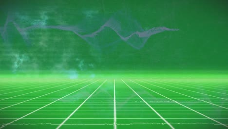 animation of moving shapes over clouds